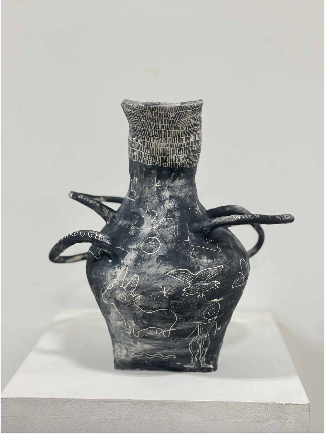 Going Through Emotion Like Water Multi-Handled Ewer